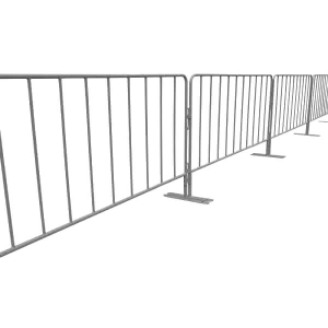 Crowd control barrier Galvanised